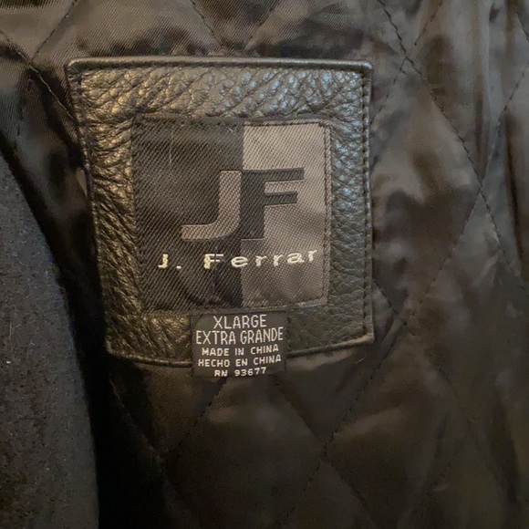 J.Ferrar genuine leather jacket. Men’s XL - Picture 8 of 8